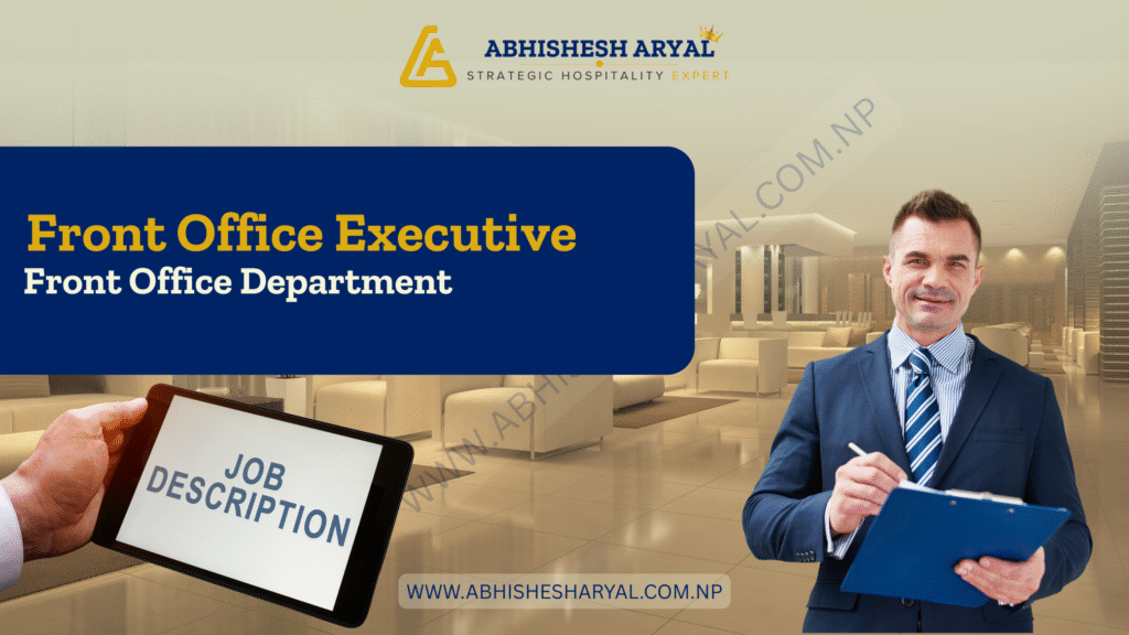 Job Description: Front Office Executive